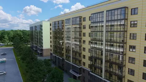 1-к кв. Татарстан, Казань проезд Яраткан, 5А (36.44 м)