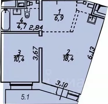 1-к кв. Иркутская область, Иркутский муниципальный округ, Маркова рп, ...