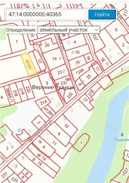 Участок в Ленинградская область, Ломоносовский район, Лопухинское ...