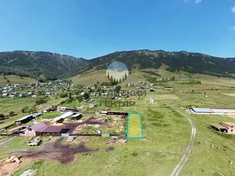 Участок в Алтай, Усть-Коксинский район, с. Баштала Речной пер., 4А ...