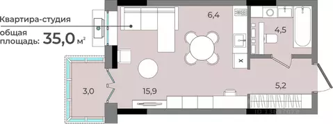 Студия Удмуртия, Ижевск ул. Имени В.С. Тарасова, 6 (35.0 м)
