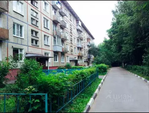 2-к кв. Московская область, Щелково Щелково-3 мкр, ул. Институтская, ...
