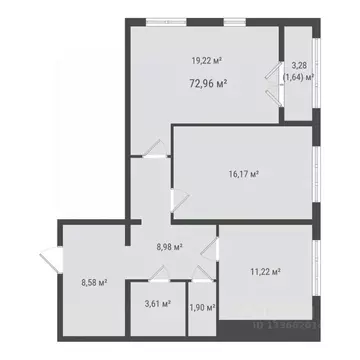 2-к кв. Сахалинская область, Южно-Сахалинск ул. Ленина (71.32 м)