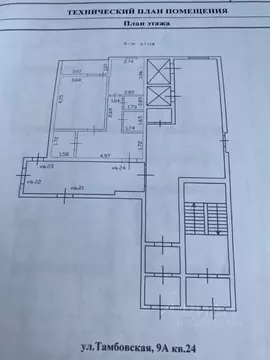 1-к кв. Пензенская область, Пенза Тамбовская ул., 9А (46.8 м)