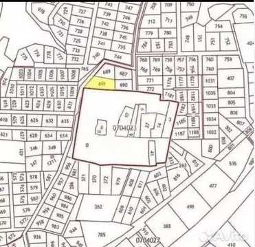 Участок в Вологодская область, д. Мальгино (Подлесный сельсовет) ул. ...