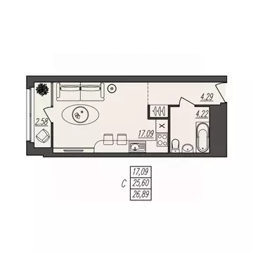 Студия Волгоградская область, Волгоград ул. Степана Разина, 25/1 ...