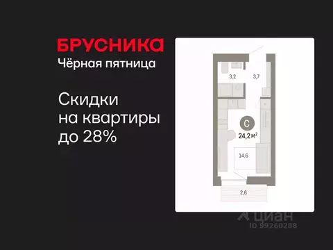 Студия Свердловская область, Екатеринбург Юго-Западный жилрайон, Южные ...