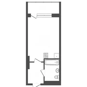 Квартира-студия: Анапа, Рождественская улица, 55к3 (28 м)