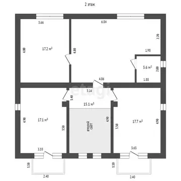 Дом в Севастополь, Волнистая улица (340.7 м)