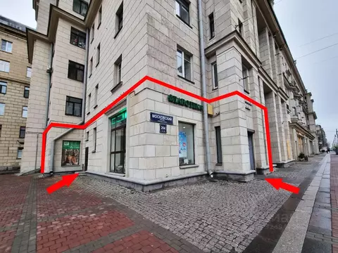 Помещение свободного назначения в Санкт-Петербург Московский просп., ...