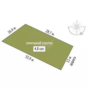 Участок в Башкортостан, Бирск Черешня КС,  (4.7 сот.)