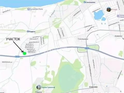 Участок в Калининградская область, Зеленоградский муниципальный округ, ...
