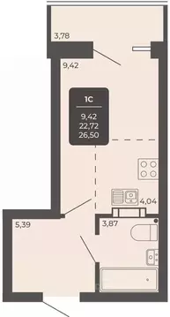 Офис в Новосибирская область, Новосибирск Автогенная ул., 75 (26 м)