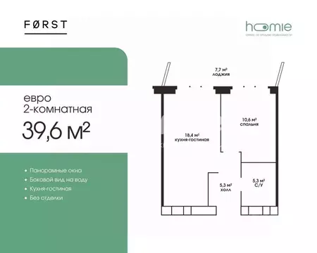 2-к кв. Москва Автозаводская ул., 26/1 (39.59 м)