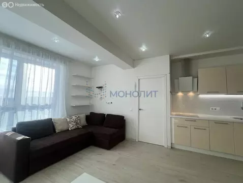 1-комнатная квартира: Нижний Новгород, улица Генкиной, 25А (45.6 м)