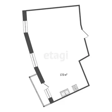 2-комнатная квартира: Белгород, Академическая улица, 23А (100 м)