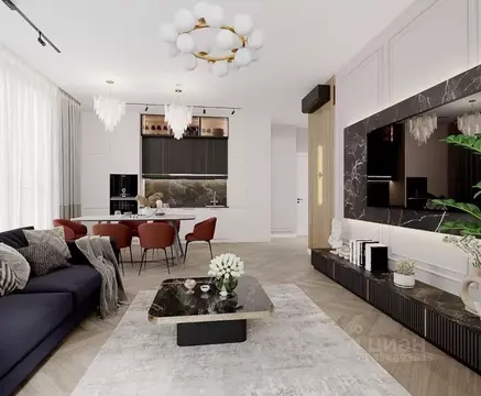 2-к кв. Краснодарский край, Сочи ул. Черноморская, 15/1 (56.0 м)