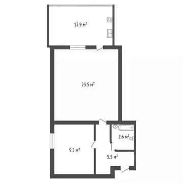 2-к кв. Крым, Алупка ул. Калинина, 13 (54.0 м)