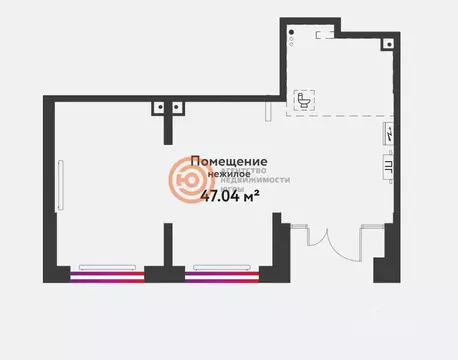 Помещение свободного назначения в Тюменская область, Тюмень ул. 50 лет ...