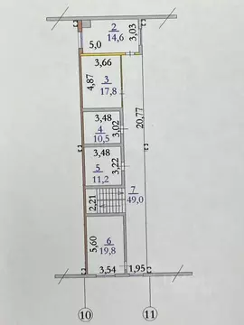 Офис в Ханты-Мансийский АО, Нефтеюганск ул. Мира, 11к3 (14 м)