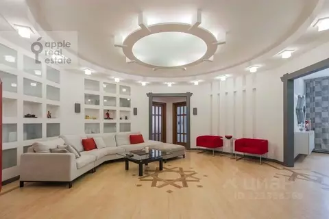 3-к кв. Москва 1-й Смоленский пер., 17 (130.0 м)