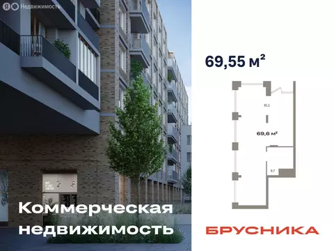 Помещение свободного назначения (69.55 м)