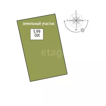 Участок в Нижний Тагил, КС УВЗ № 3, улица 8-я Бригада (5.99 м)