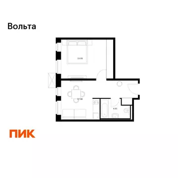 1-к кв. Санкт-Петербург просп. Энергетиков, 6 (37.42 м)
