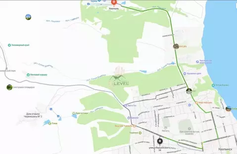 Участок в Саратовская область, Хвалынск ул. Вышинского, 34 (6.0 сот.)