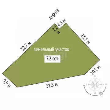 Участок в Тюменская область, Нижнетавдинский муниципальный округ, ...