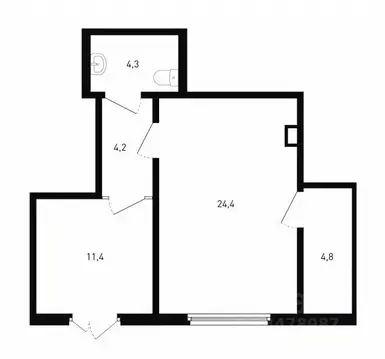 Торговая площадь в Ростовская область, Ростов-на-Дону просп. Маршала ...