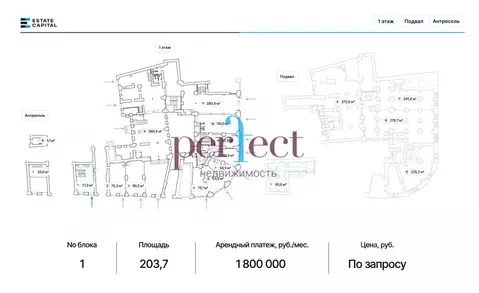 Торговая площадь в Москва Мясницкая ул., 8/2 (119 м)