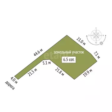 Участок в Крым, Симферопольский район, Добровское с/пос, с. ...