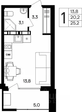 Студия Крым, Симферопольский район, Николаевка пгт, Альморе ...