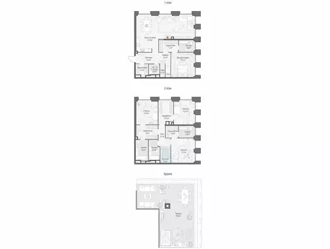 5-комнатная квартира: Москва, жилой комплекс Лайф Тайм (209.3 м)