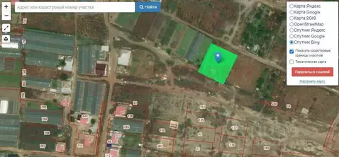 Участок в Астраханская область, Приволжский район, Дружба садовое ...