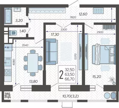 2-к кв. Краснодарский край, Краснодар 9-й километр мкр, ул. ...