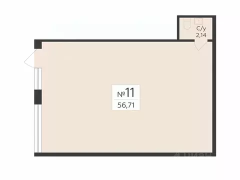 Помещение свободного назначения в Воронежская область, Воронеж ул. ...