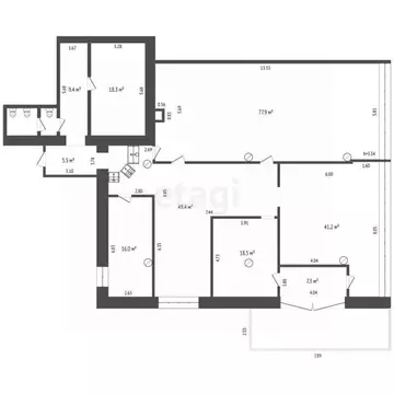 Помещение свободного назначения в Костромская область, Кострома просп. ...