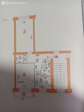 2-комнатная квартира: Ейск, улица Плеханова, 9/3 (49.5 м)