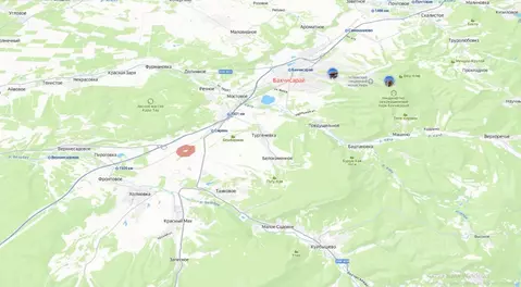 Участок в Крым, Бахчисарайский район, Куйбышевское с/пос  (220.0 сот.)