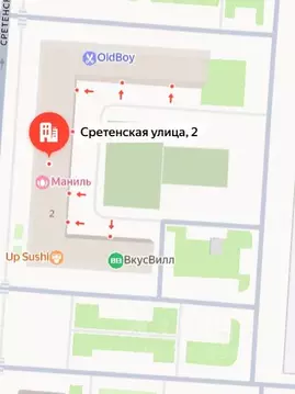 Свободной планировки кв. Московская область, Пушкино ул. Сретенская, 2 ...
