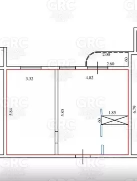 3-к кв. Краснодарский край, Сочи Завокзальный мкр, пер. Трунова (49.0 ...
