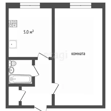 1-к кв. Ярославская область, Ярославль ул. Серго Орджоникидзе, 29 ...