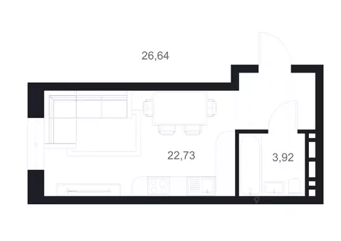 Студия Дагестан, Каспийск ул. М. Халилова, 1А (26.64 м)
