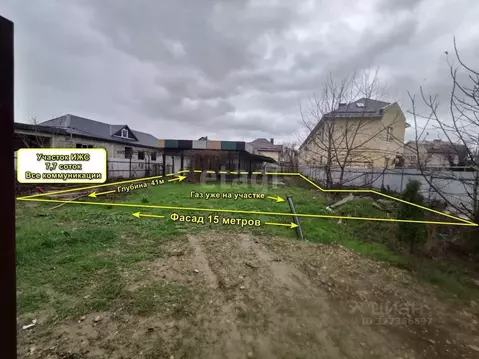 Участок в Краснодарский край, Анапа ул. Кати Соловьяновой (7.7 сот.)