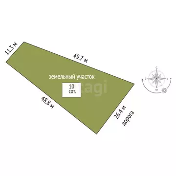 Участок в Камчатский край, Елизовский муниципальный округ, пос. ...