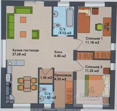 Дом в Челябинская область, Карталинский район, Еленинское с/пос, пос. ...