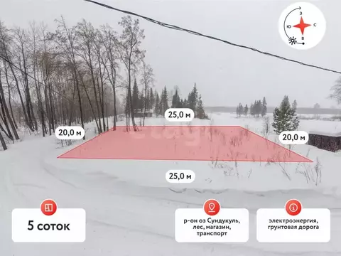 Участок в Тюменская область, Нижнетавдинский муниципальный округ, ...