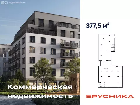 Помещение свободного назначения (377.5 м)